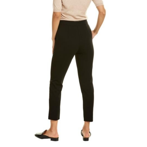 Maxmara pegno vanadio high rise pants black trousers US 8 - Picture 2 of 11